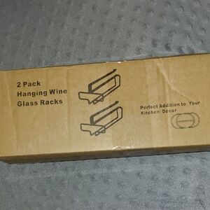 2 Pack Hanging Wine Glass Racks